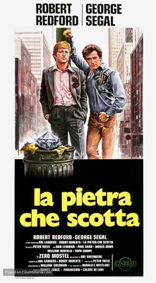 The Hot Rock - Italian Movie Poster