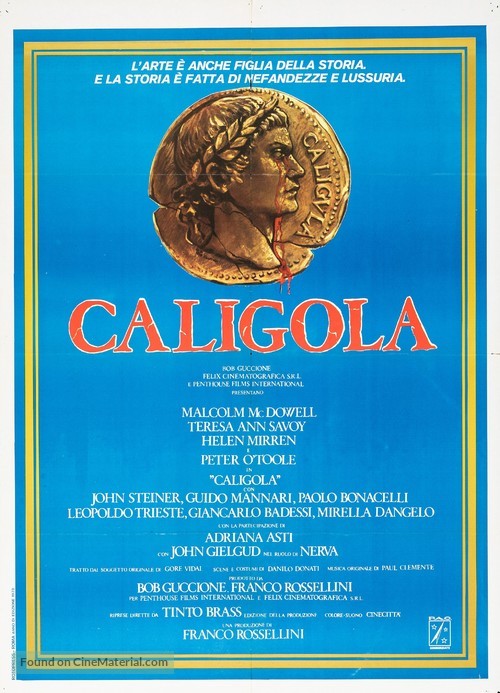 Caligola - Italian Movie Poster