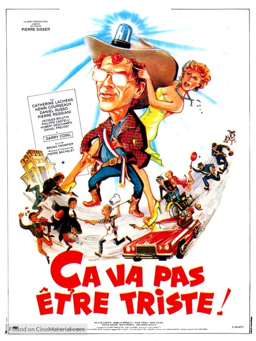 &Ccedil;a va pas &ecirc;tre triste - French Movie Poster