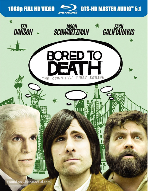 &quot;Bored to Death&quot; - Blu-Ray movie cover