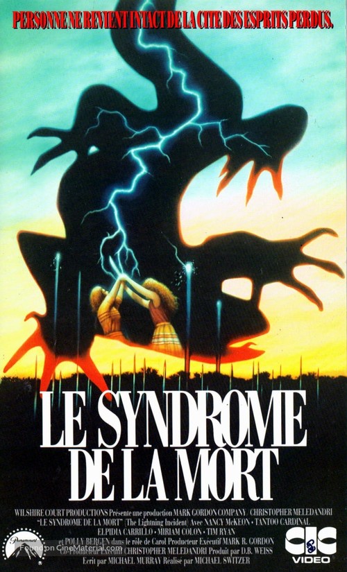 Lightning Field - French VHS movie cover