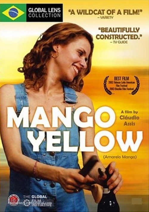 Amarelo manga - DVD movie cover