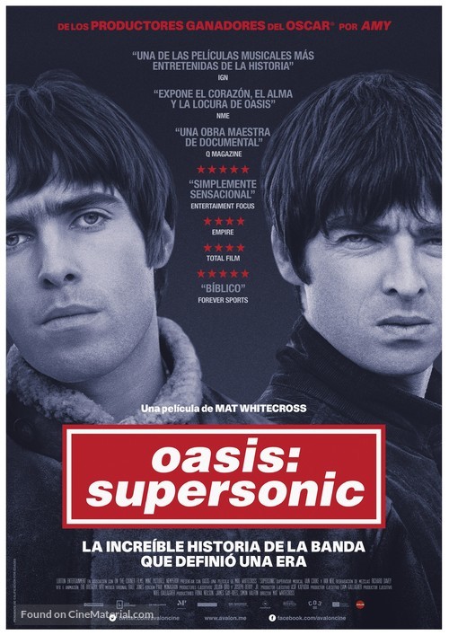 Supersonic - Spanish Movie Poster