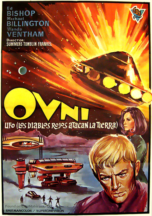 UFO... annientare S.H.A.D.O. stop. Uccidete Straker... - Spanish Movie Poster