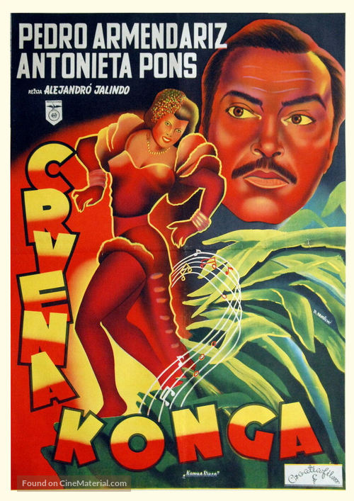 Konga Roja - Yugoslav Movie Poster