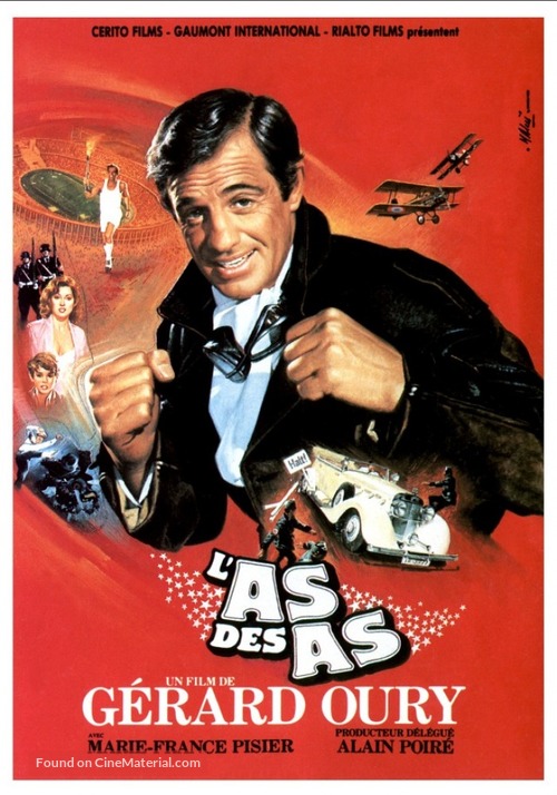 L&#039;as des as - French Movie Poster