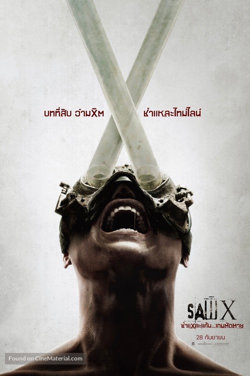 Saw X - Thai Movie Poster