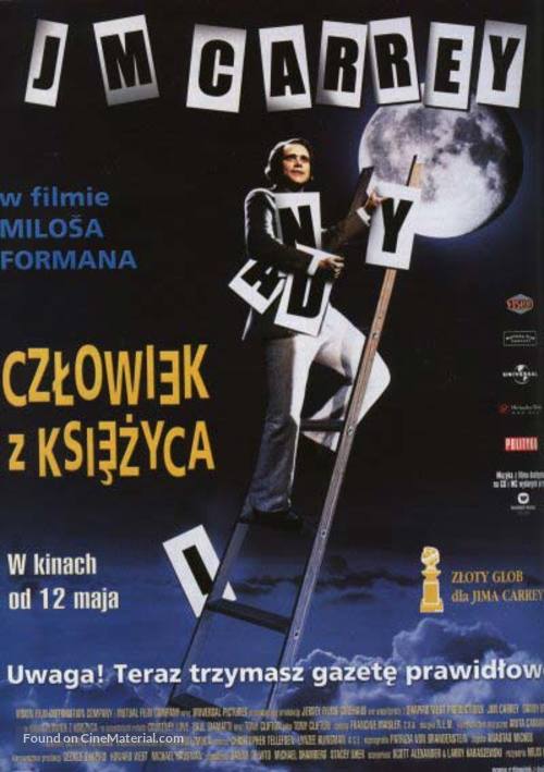 Man on the Moon - Polish Movie Poster