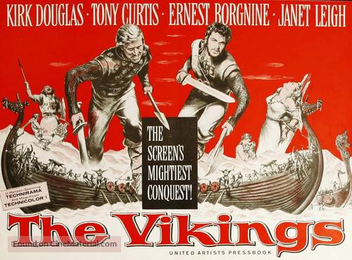 The Vikings - Movie Poster