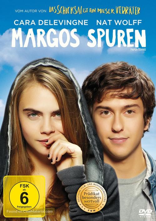 Paper Towns - German DVD movie cover