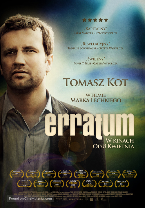 Erratum - Polish Movie Poster