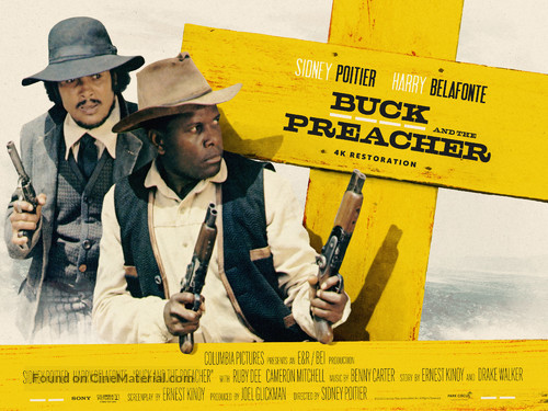 Buck and the Preacher - British Movie Poster