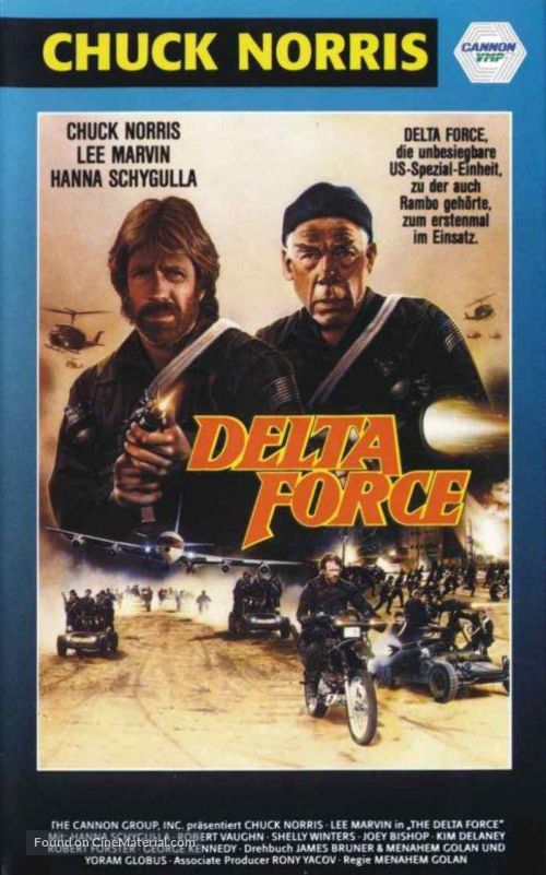The Delta Force - German Movie Cover