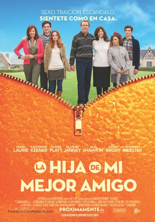 The Oranges - Mexican Movie Poster