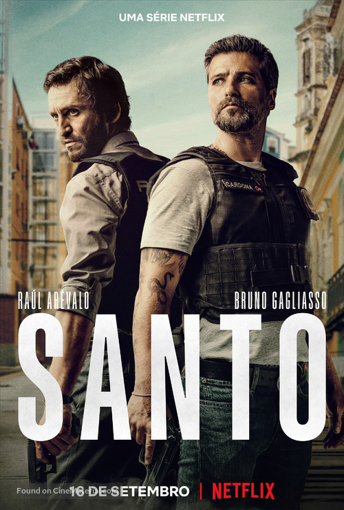 &quot;Santo&quot; - Brazilian Movie Poster