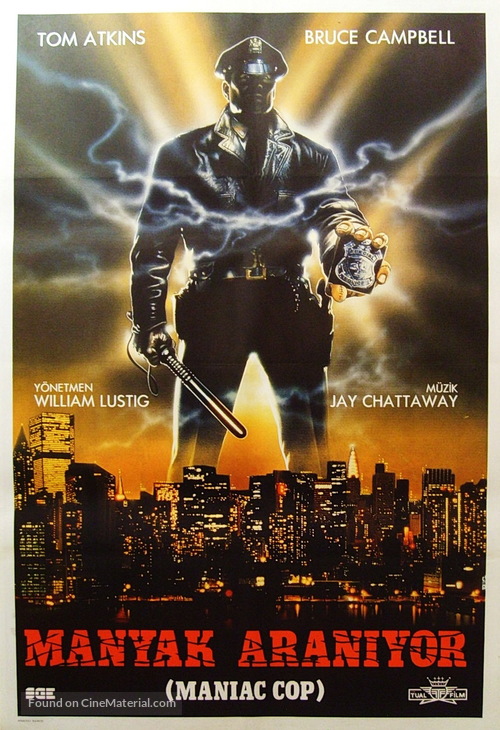 Maniac Cop - Turkish Movie Poster