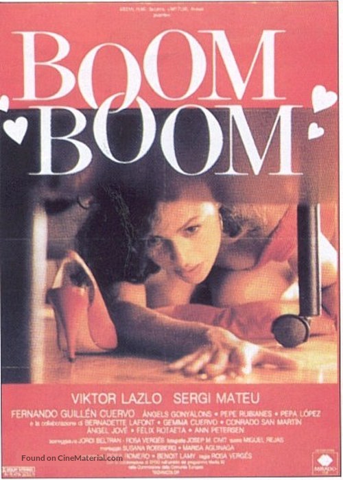 Boom boom - Italian Movie Poster