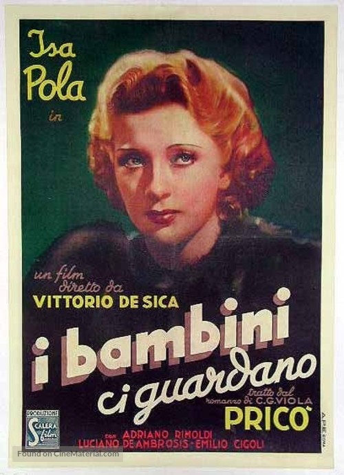 Bambini ci guardano, I - Italian Movie Poster
