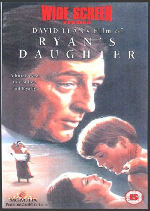 Ryan&#039;s Daughter - British DVD movie cover