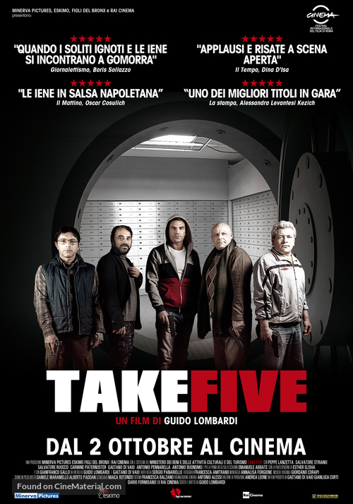 Take Five - Italian Movie Poster