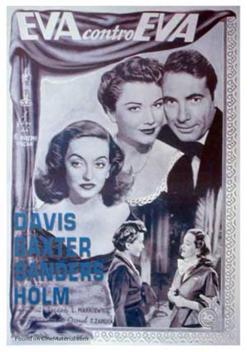 All About Eve - Italian Movie Poster