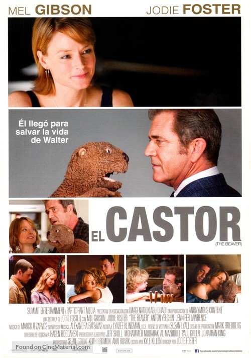The Beaver - Spanish Movie Poster