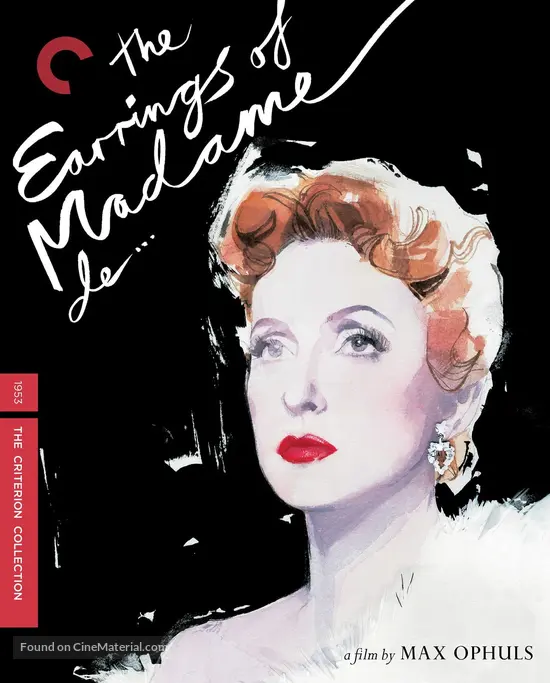 Madame de... - Blu-Ray movie cover