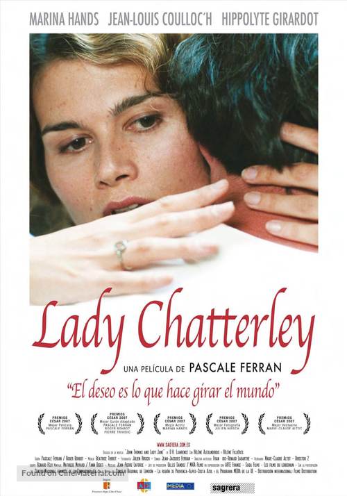 Lady Chatterley - Spanish poster