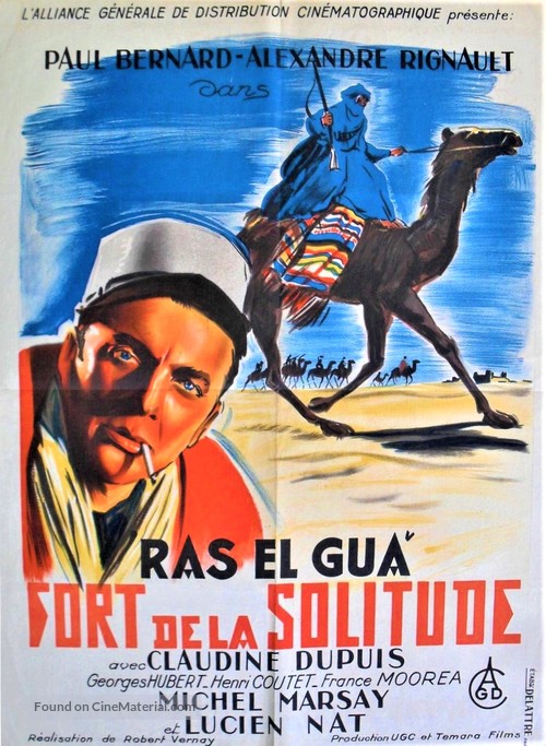 Fort de la solitude - French Movie Poster
