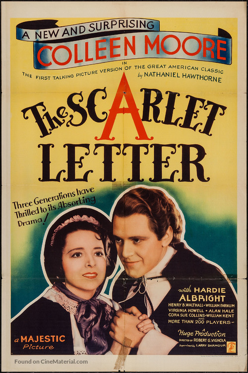 The Scarlet Letter - Movie Poster