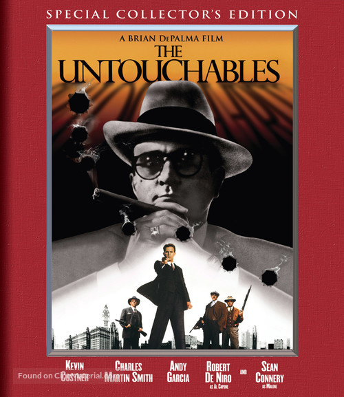 The Untouchables - Blu-Ray movie cover