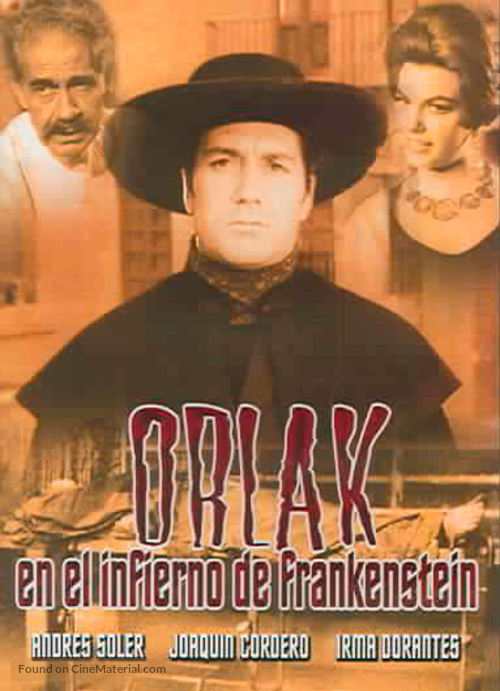 Orlak el infierno de Frankenstein 1960 Mexican dvd movie cover