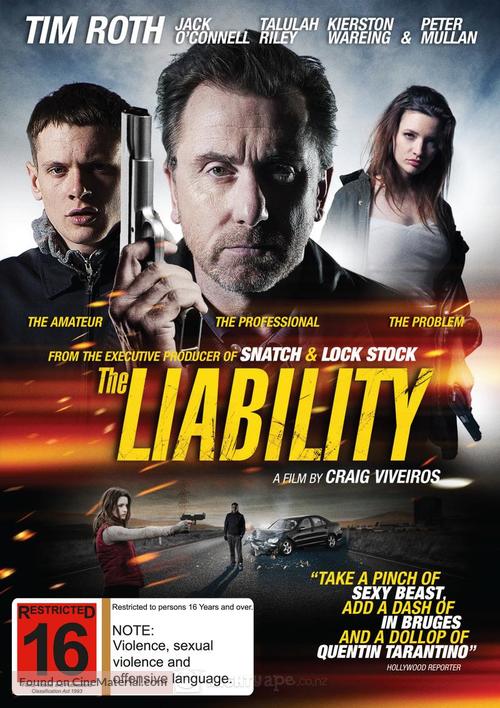 The Liability - New Zealand DVD movie cover