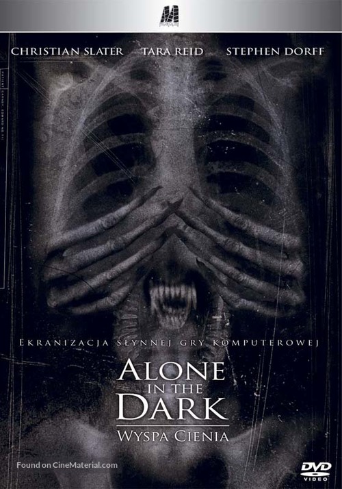 Alone in the Dark - Polish DVD movie cover