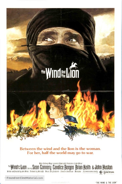 The Wind and the Lion - Movie Poster