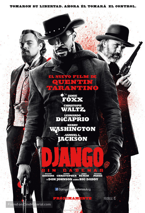Django Unchained - Argentinian Movie Poster