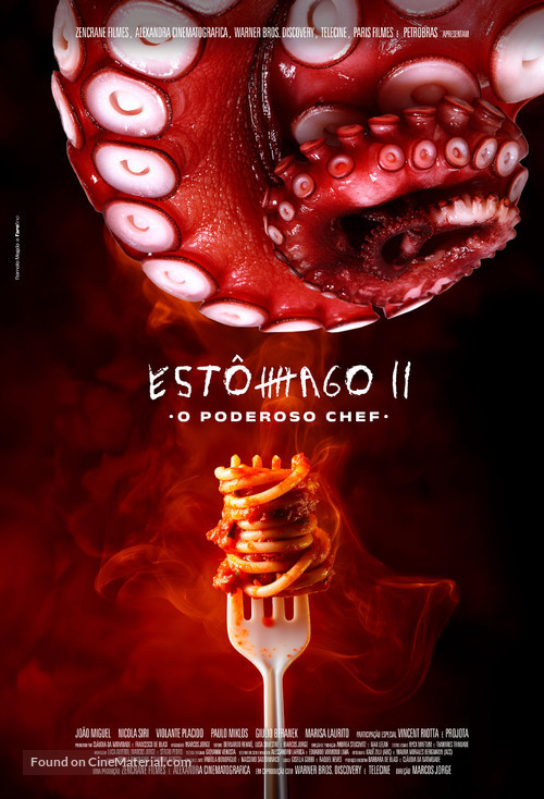 Est&ocirc;mago II: O Poderoso Chef - Brazilian Movie Poster