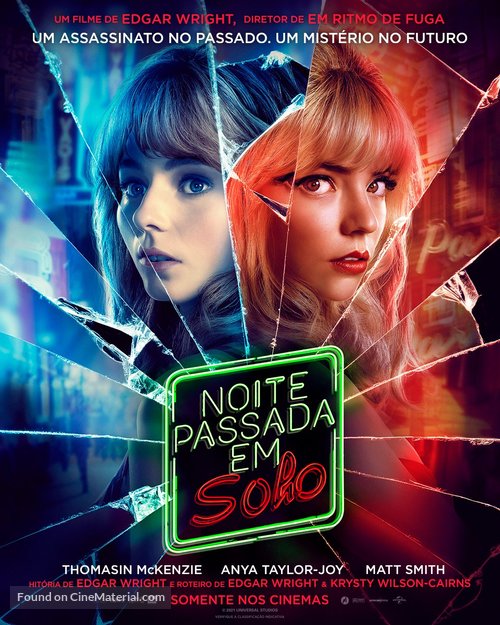 Last Night in Soho - Brazilian Movie Poster