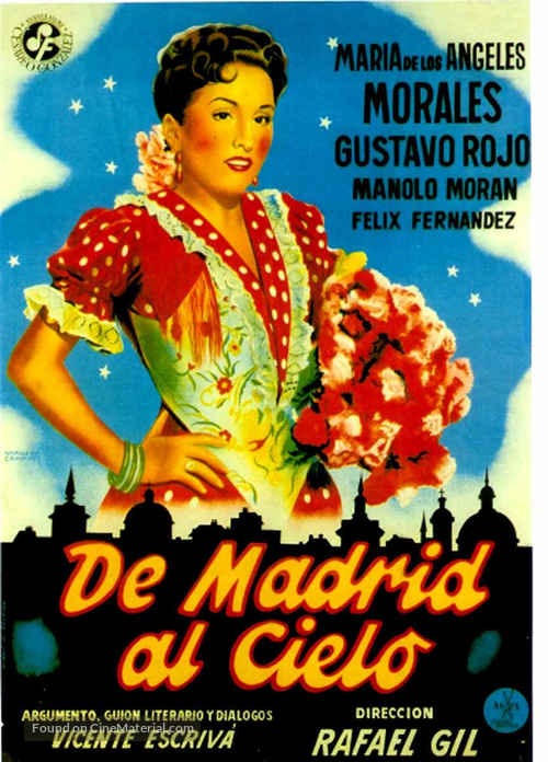 De Madrid al cielo - Spanish Movie Poster