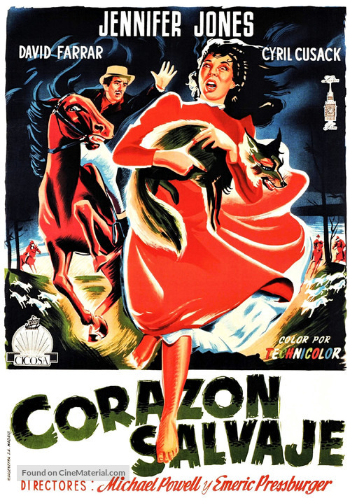 Gone to Earth - Spanish Movie Poster