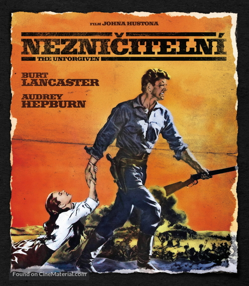 The Unforgiven - Czech Blu-Ray movie cover