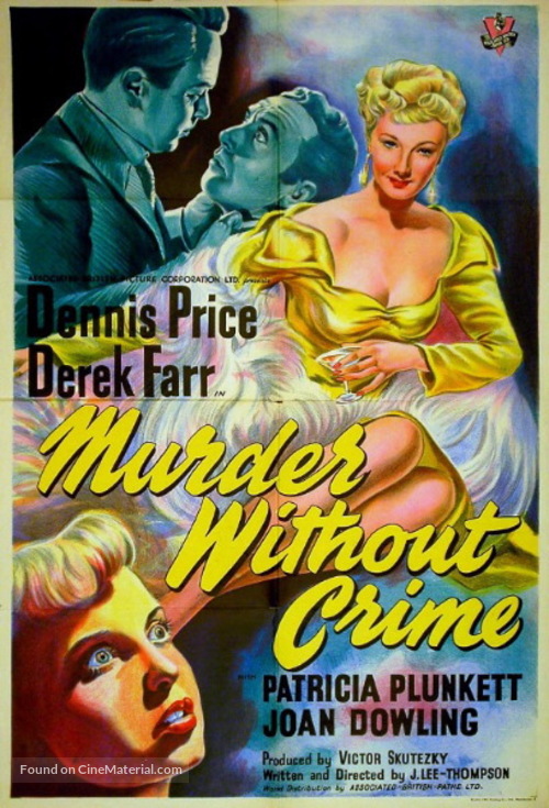 Murder Without Crime - British Movie Poster