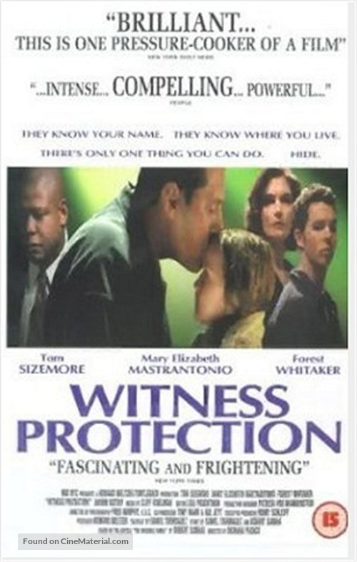 Witness Protection - British Movie Cover