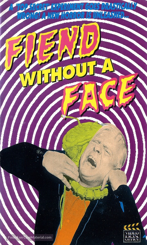 Fiend Without a Face - VHS movie cover