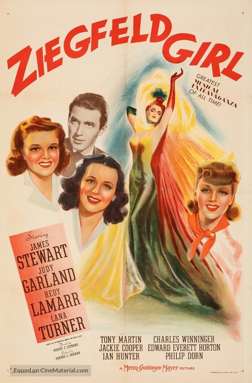 Ziegfeld Girl - Movie Poster
