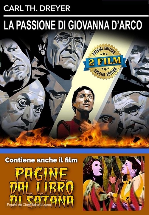 La passion de Jeanne d&#039;Arc - Italian DVD movie cover