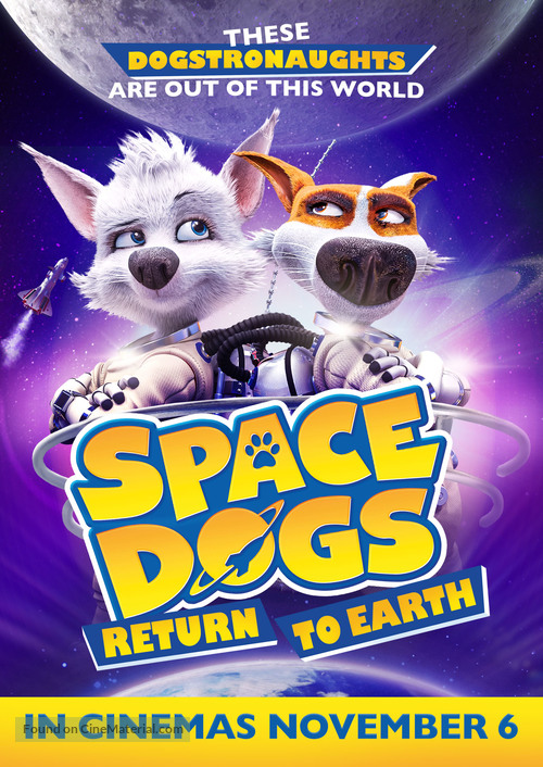 Space Dogs: Tropical Adventure - British Movie Poster