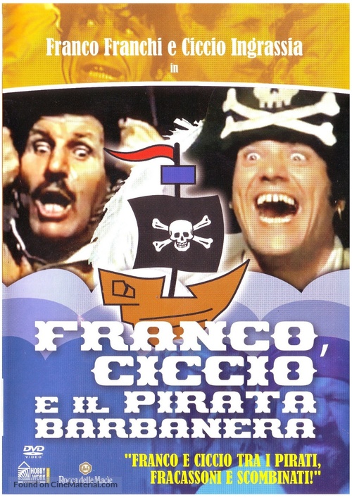 Franco, Ciccio e il pirata Barbanera - Italian Movie Cover