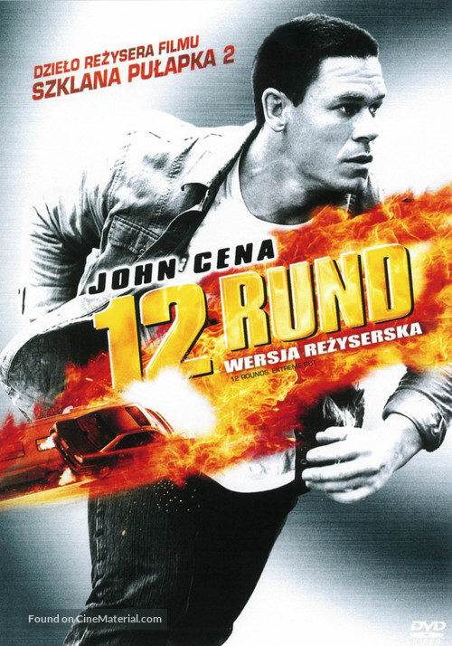 12 Rounds - Polish DVD movie cover