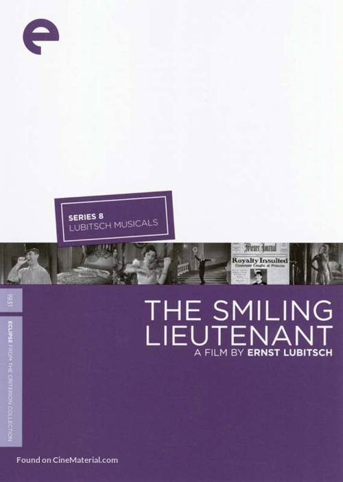 The Smiling Lieutenant - DVD movie cover
